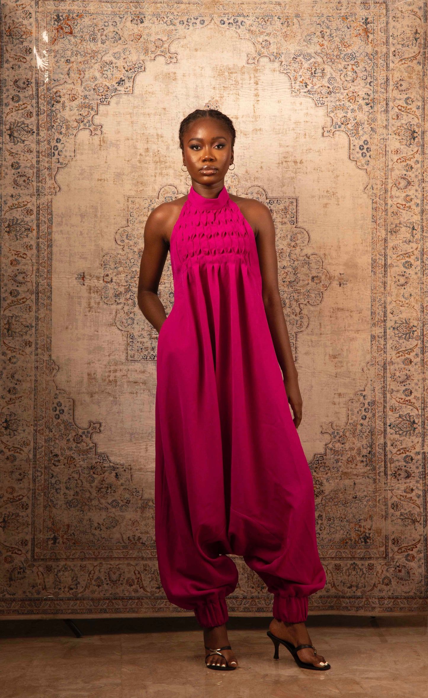 Zouave Pants Jumpsuit