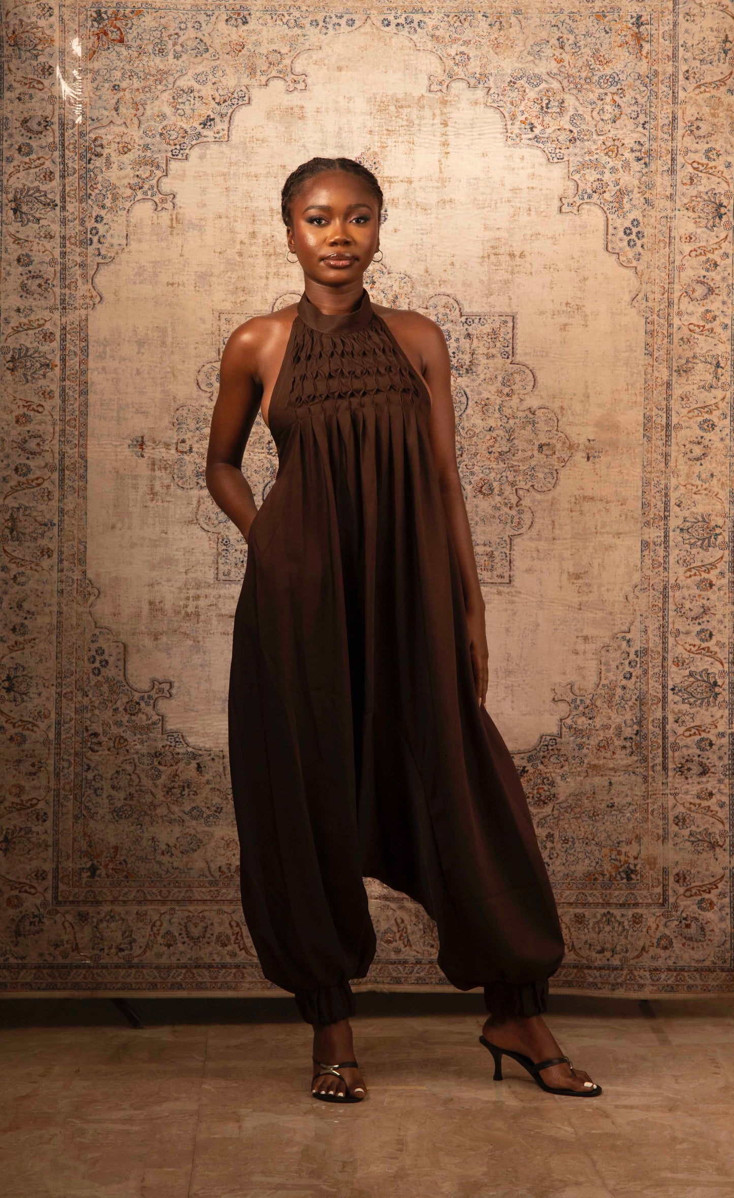 Zouave Pants Jumpsuit